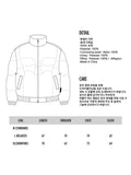 Ajo  Skull Puffer Jacket [BLACK]