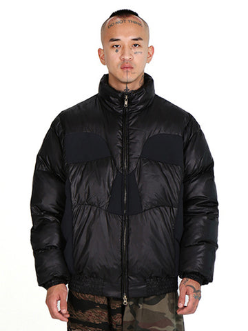 Ajo  Skull Puffer Jacket [BLACK]