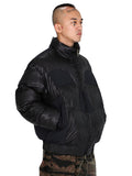 Ajo  Skull Puffer Jacket [BLACK]