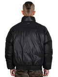 Ajo  Skull Puffer Jacket [BLACK]