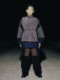 Ajo  Strap Fake Fur Vest [BLACK]