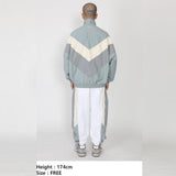 Ajo Star Oversizes Windbreaker Jacket Mint