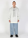 Ajo Crying Boy Cotton Knit Hoodie [IVORY]