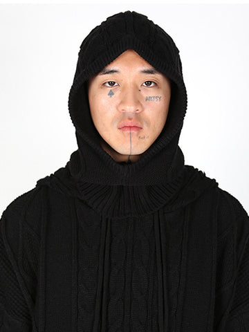 Ajo Knit Balaclava [BLACK]