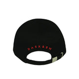 Darkr8m Baseball Cap With Red Logo