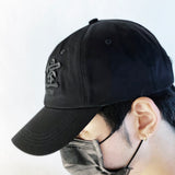 Darkr8m Baseball Cap with Black Logo