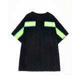 Facetasm Ribbed Oversize T-shirt Black/Green