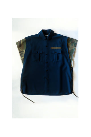 Facetasm Camo Crop Shirt