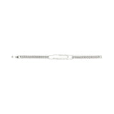 Gogo Philip Paper Clip Bracelet Silver