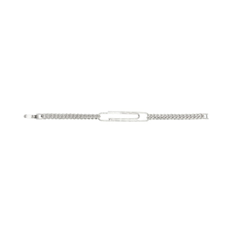 Gogo Philip Paper Clip Bracelet Silver