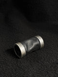 Guidi Ring with kangaroo leather details