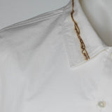Ilmol Asymmetric Long Shirt Jacket White