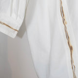 Ilmol Asymmetric Long Shirt Jacket White