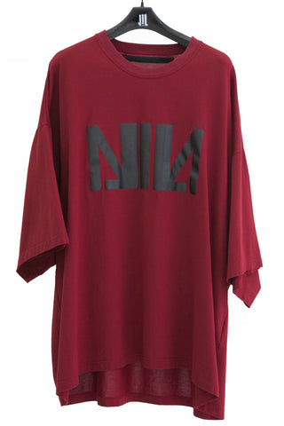 NILøS Big Logo T-shirt Blood Red