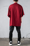 NILøS Big Logo T-shirt Blood Red