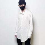 Julius Asymmetric Shirt White