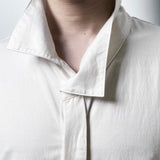 Julius Asymmetric Shirt White