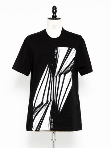 Julius Erebus Black Printed T-shirt