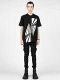 Julius Erebus Black Printed T-shirt