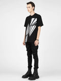 Julius Erebus Black Printed T-shirt