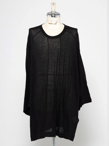 Julius Erebus Asymmetric Oversive Silk Top