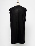 Julius Erebus Sleeveless Silk Top