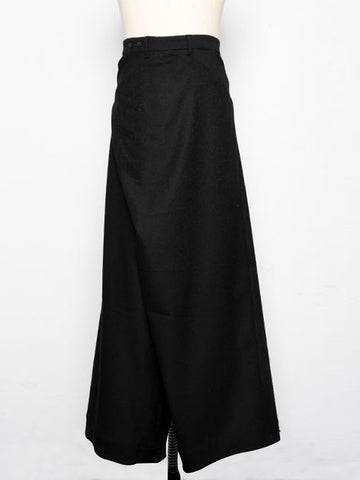 Julius Erebus Black Covered Baggy Trousers