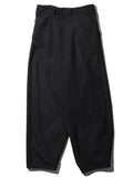 Julius Erebus Black Covered Baggy Trousers