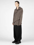 Julius Erebus Black Covered Baggy Trousers