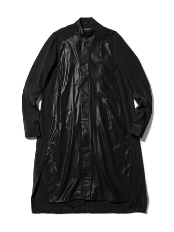 Julius Gallu Stand Collar Long Shirt