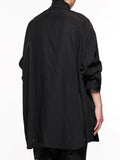 Julius Gallu Stand Collar Over Shirt
