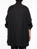 Julius Gallu Stand Collar Over Shirt
