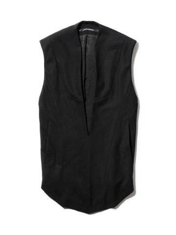 Julius Gallu Edge Neck Pullover Gilet