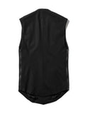 Julius Gallu Edge Neck Pullover Gilet