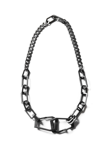 Julius Gallu Chain Necklace Black