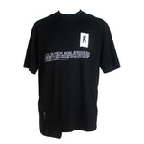 Komakino Black Loose T-shirt with Pocket