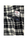 Munn White Tartan Check Wide Trouser