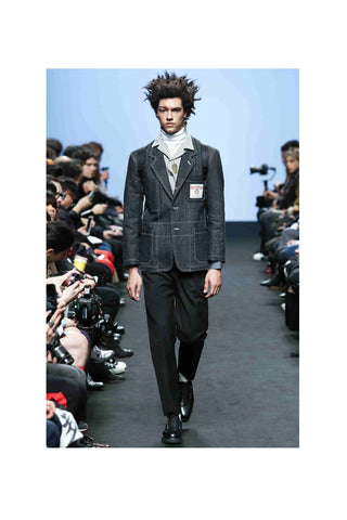 Munn Denim Stitch Detailed Jacket