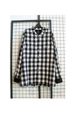 Munn Black And White Big Gingham Check Shirt