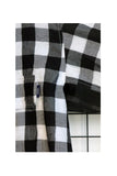 Munn Black And White Big Gingham Check Shirt