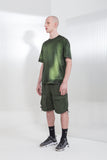 Nemen NMN Discharged Green T-shirt