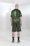 Nemen NMN Discharged Green T-shirt