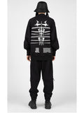 Nilos T0Z Black Printed Sweatshirt