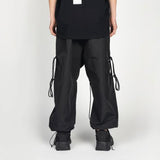 NILøS Strings Boxy Pants Black