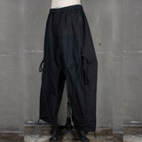 NILøS Strings Boxy Pants Black