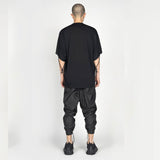 NILøS Strings Front Logo Loose Tee Black