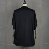 NILøS Strings Front Logo Loose Tee Black