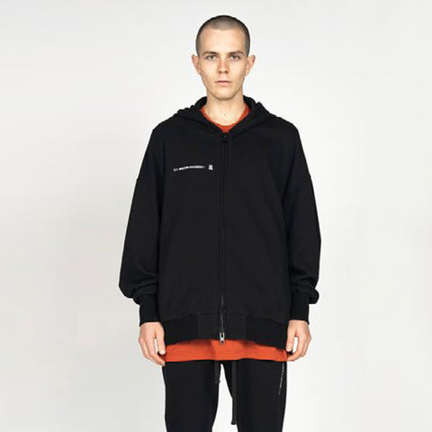 NILøS Back Logo Hoodie Black