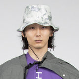 NILøS Orbit Print Bucket Hat White/Purple