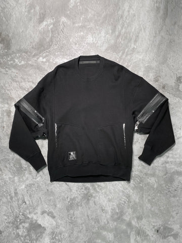 Nilos Zipper Sleeves Sweatshirt